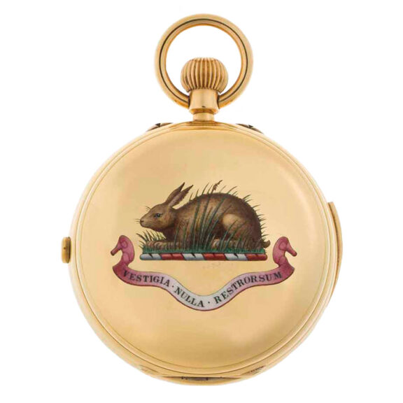 English min repeating split seconds chronograph Circa 1893