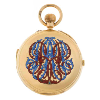 English min repeating split seconds chronograph Circa 1893