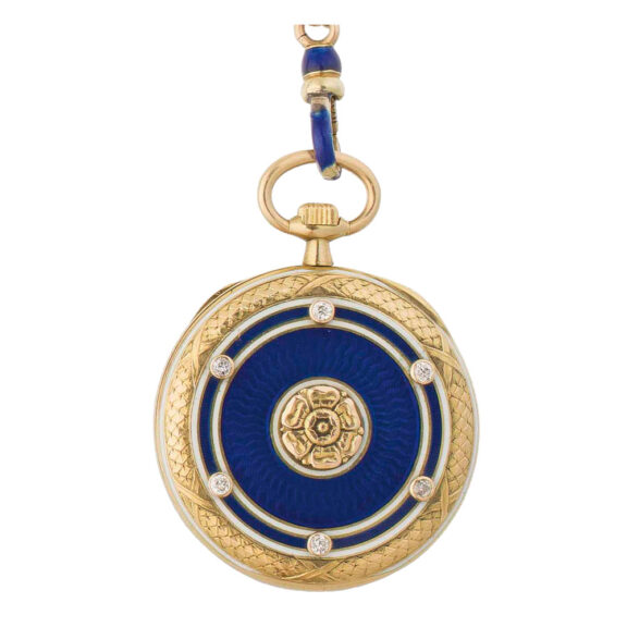 Fine English gold open faced min repeating duplex Circa 1885