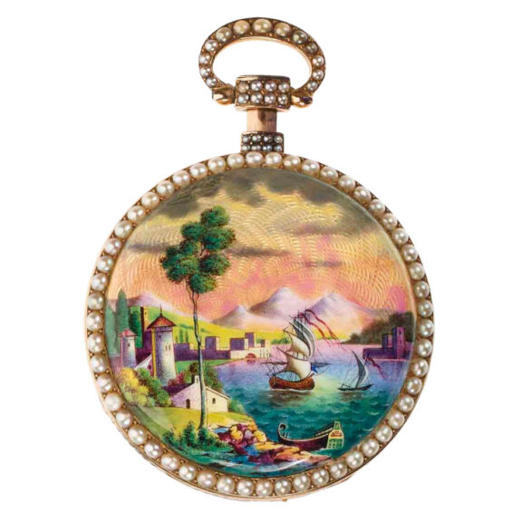 Fine Swiss quarter repeating musical automaton Circa 1830