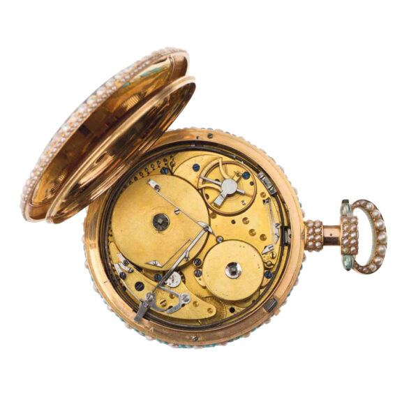 Fine Swiss quarter repeating musical watch Circa 1850-1860 Fine Swiss quarter repeating musical watch Circa 1850-1860