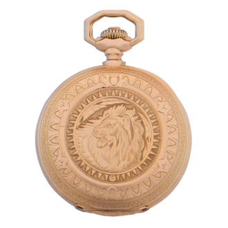 Swiss rose gold hunting cased detent chronometer Circa 1900