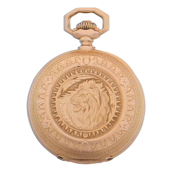 Swiss rose gold hunting cased detent chronometer Circa 1900 Swiss rose gold hunting cased detent chronometer Circa 1900