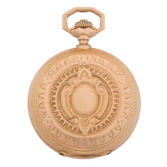 Swiss rose gold hunting cased detent chronometer Circa 1900