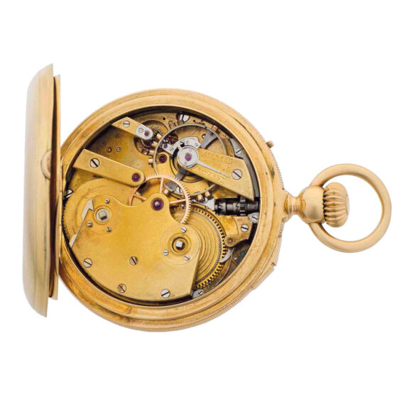 Swiss chronometer with dual winding systems Circa 1880-1899 Swiss chronometer with dual winding systems Circa 1880-1899