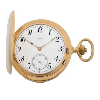 Swiss gold repeater with Westminster carillon chime Circa 1910