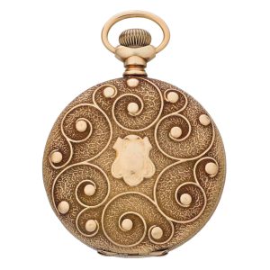 Fine, rare American 14k gold hunting cased lever Circa 1910