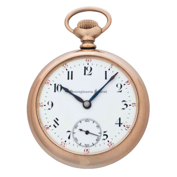 American multi coloured gold filled railroad watch Circa 1904 American multi coloured gold filled railroad watch Circa 1904