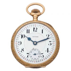 Rare American 14k gold lever with Montgomery dial Circa 1912