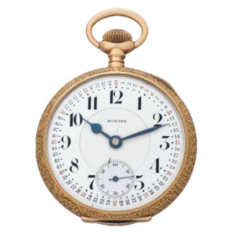 Rare American 14k gold lever with Montgomery dial Circa 1912