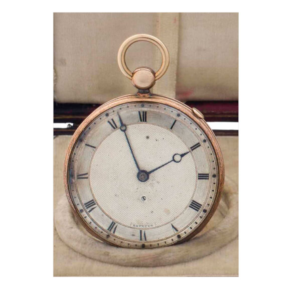 Fine Swiss gold quarter repeating cylinder watch Circa 1822