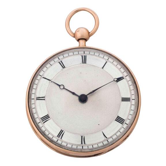 Swiss 18 carat rose gold quarter repeating watch Circa 1815