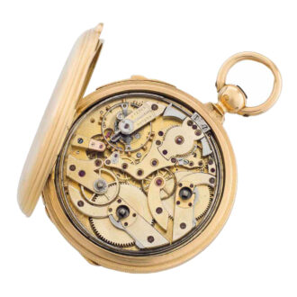 Gold repeater with dead independent seconds Circa 1850-1860