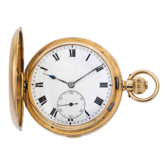 Two train carillon repeating grande sonnerie lever Circa 1915