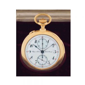 Swiss repeating split seconds chronograph lever Circa 1930