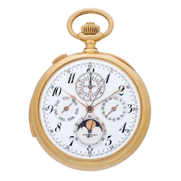Important Swiss gold repeating complicated watch Circa 1914