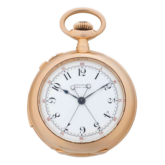 Swiss minute repeating split seconds chronograph Circa 1890