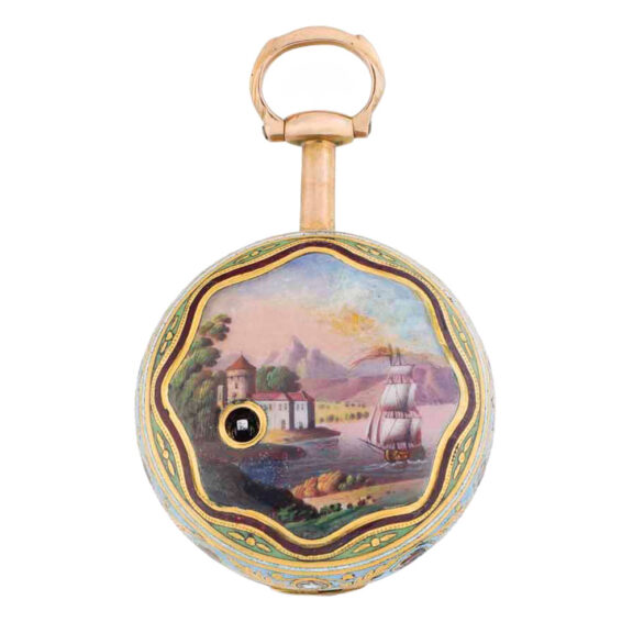 English triple cased verge for the Turkish market Circa 1818 English triple cased verge for the Turkish market Circa 1818