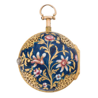 Swiss 20k gold pair cased repeating verge Circa 1750-1760 Swiss 20k gold pair cased repeating verge Circa 1750-1760