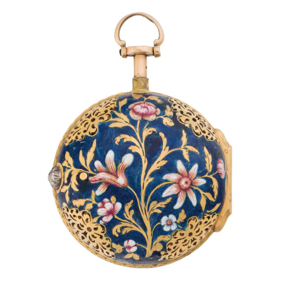 Swiss 20k gold pair cased repeating verge Circa 1750-1760 Swiss 20k gold pair cased repeating verge Circa 1750-1760