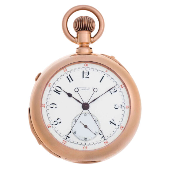 Swiss repeating split seconds lever chronograph Circa 1920