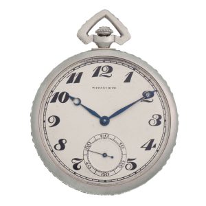 Swiss platinum and diamond set lever dress watch Circa 1920