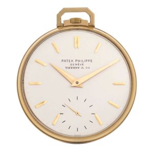 Swiss 18 carat gold open faced lever dress watch Circa 1966