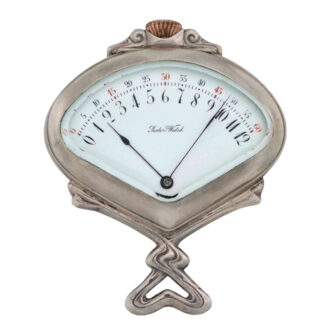 Swiss open faced retrograde lever sector watch Circa 1903