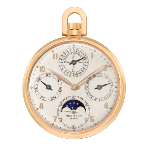 Swiss lever perpetual calendar with moon phases Circa 1951 Swiss lever perpetual calendar with moon phases Circa 1951