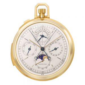 Extremely fine Swiss 18k gold complicated watch Circa 1971