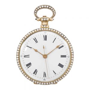 Center seconds duplex for the Chinese market Circa 1860