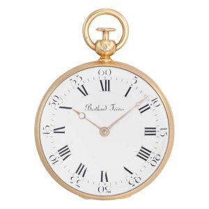 Repeating grande and petite sonnerie clock watch Circa 1820
