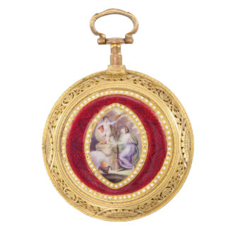 English clock watch made for the Chinese market Circa 1780