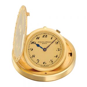 Early Swiss gold five pounds George IV coin watch Circa 1938