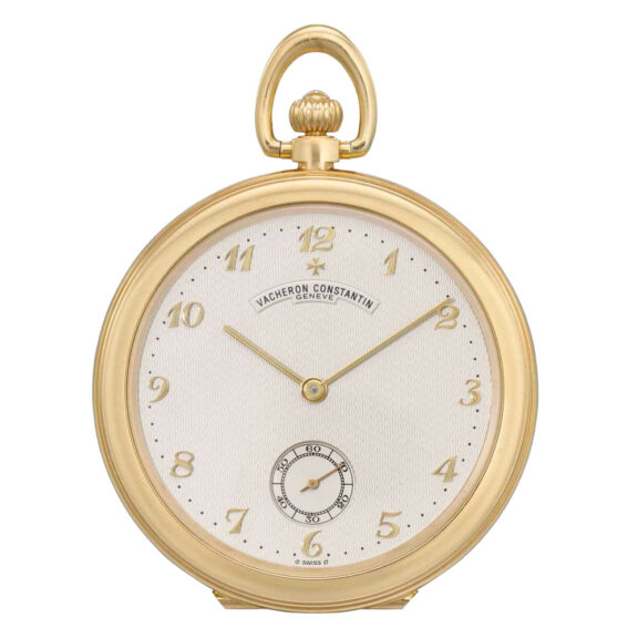 Swiss gold lever dress watch with enamel miniature Circa 1997 Swiss gold lever dress watch with enamel miniature Circa 1997