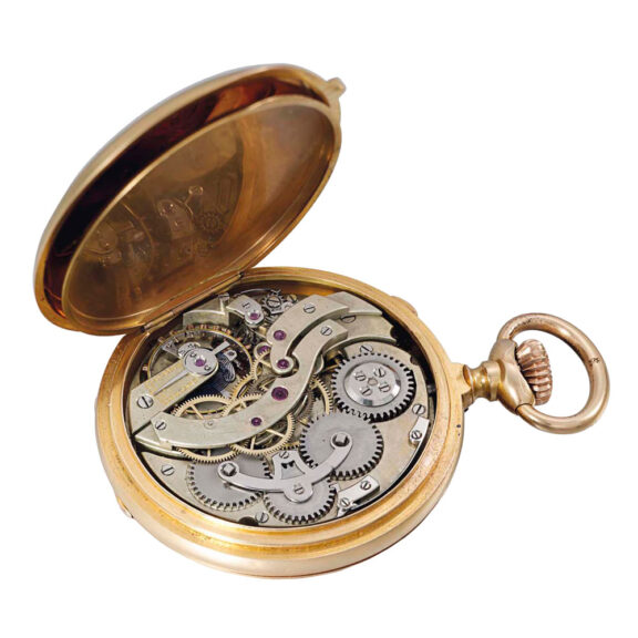 Swiss independent dead beat center seconds lever Circa 1882 Swiss independent dead beat center seconds lever Circa 1882