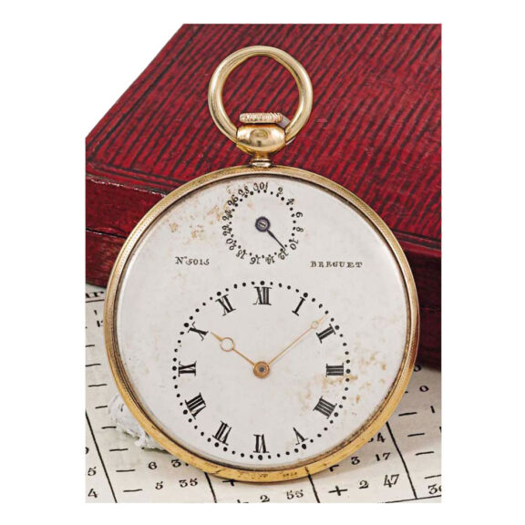 Important French gold open faced lever with date Circa 1833 Important French gold open faced lever with date Circa 1833