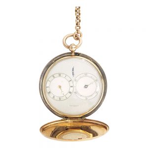 Historically important French gold silver cylinder Circa 1825