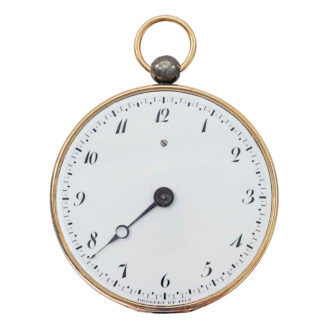 French silver and rose gold Souscription watch Circa 1805