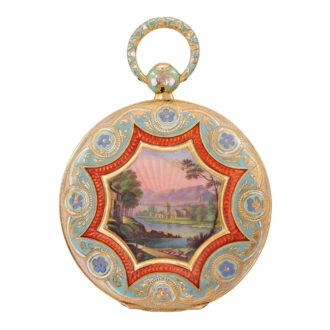 French cylinder watch made for the Turkish market Circa 1815