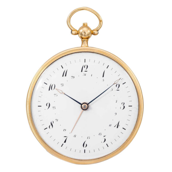 Repeating petite sonnerie clockwatch with date Circa 1825