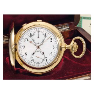 Swiss repeating split seconds lever chronograph Circa 1910