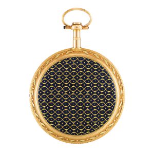Rare Swiss gold and enamel centre seconds verge Circa 1800