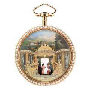 Swiss musical watch made for the Chinese market Circa 1800
