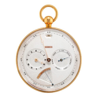 Lever with days of the week and power reserve Circa 1980