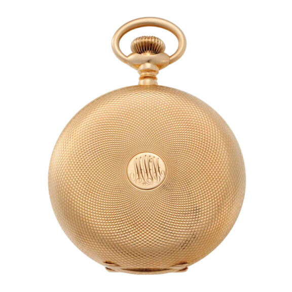 American lever with possibly unique enamel dial Circa 1903