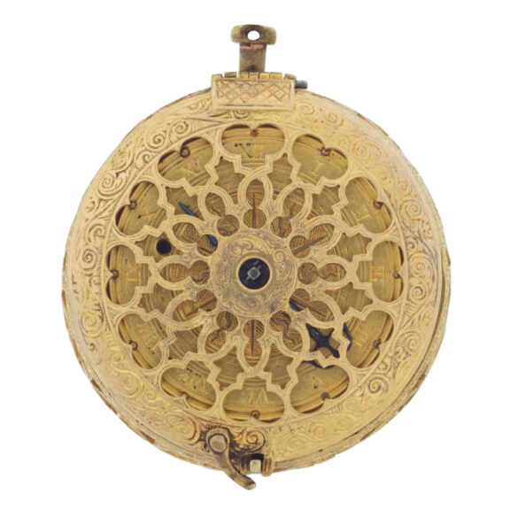 German gilt stackfreed pre balance spring verge Circa 1600 German gilt stackfreed pre balance spring verge Circa 1600