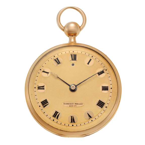 Swiss gold three hammer repeating cylinder Circa 1850-1860