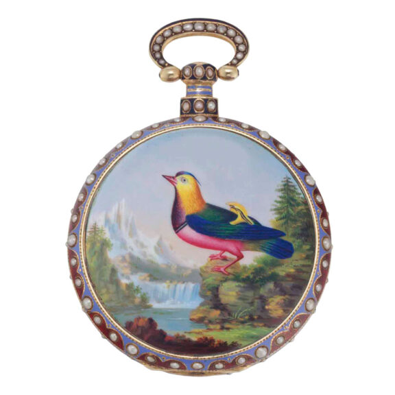 Swiss duplex made for the Chinese market Circa 1880-1899