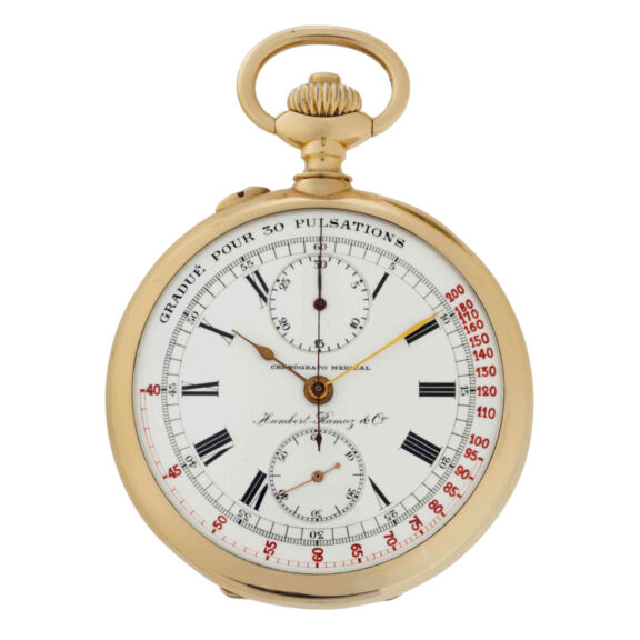 Swiss open faced lever with pulsation dial Circa 1880-1899